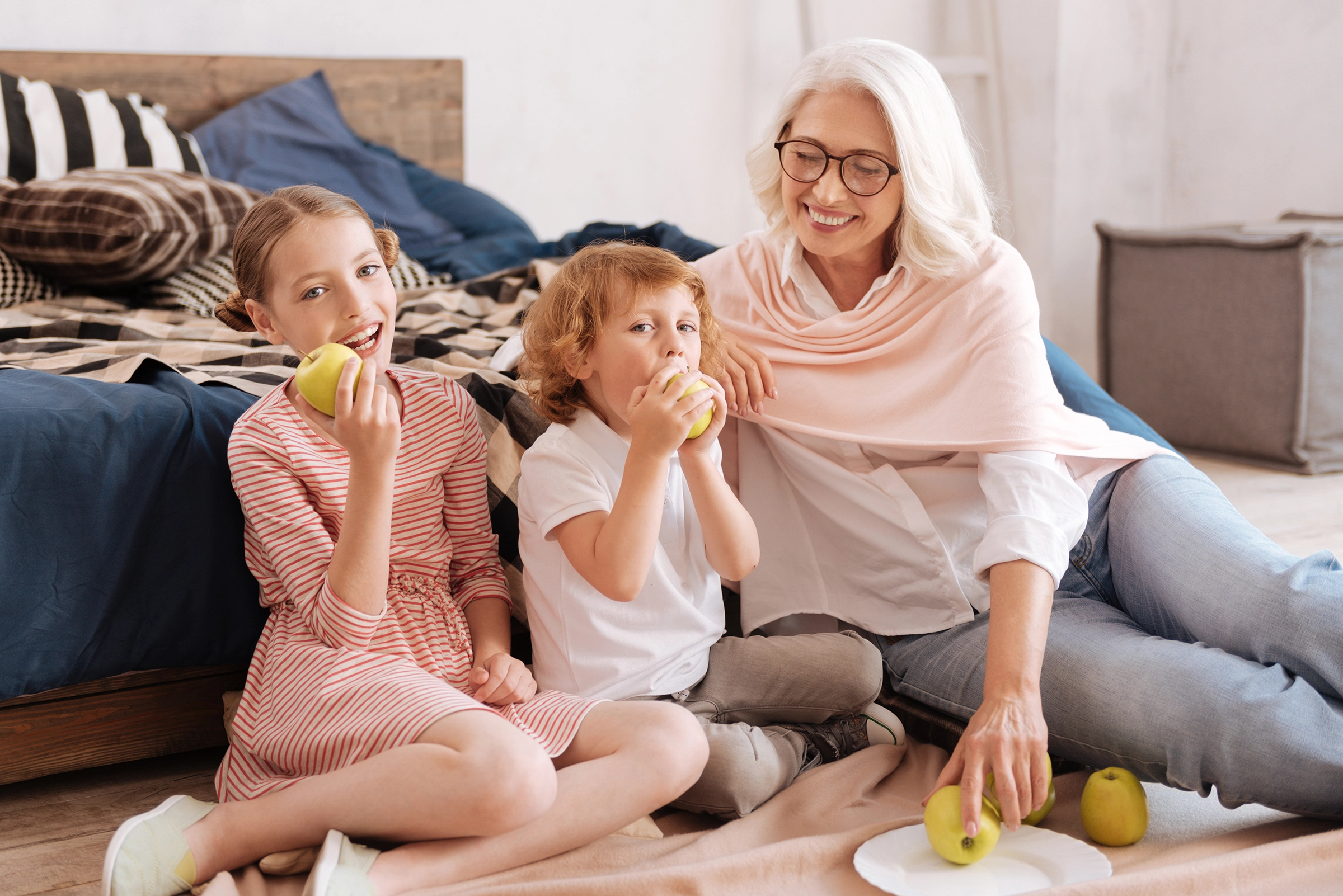 photographing grandkids